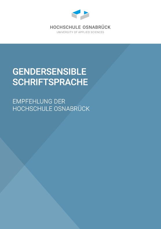 Cover Empfehlungen gendersensible Sprache