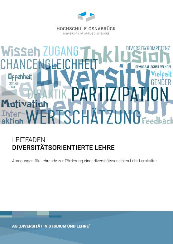 Cover Leitfaden diversitätssensible Lehre