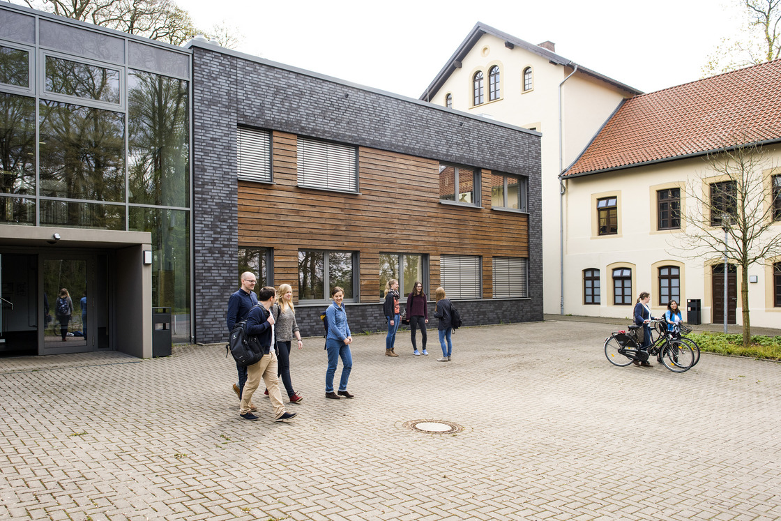 Exterior view of the university's OT building